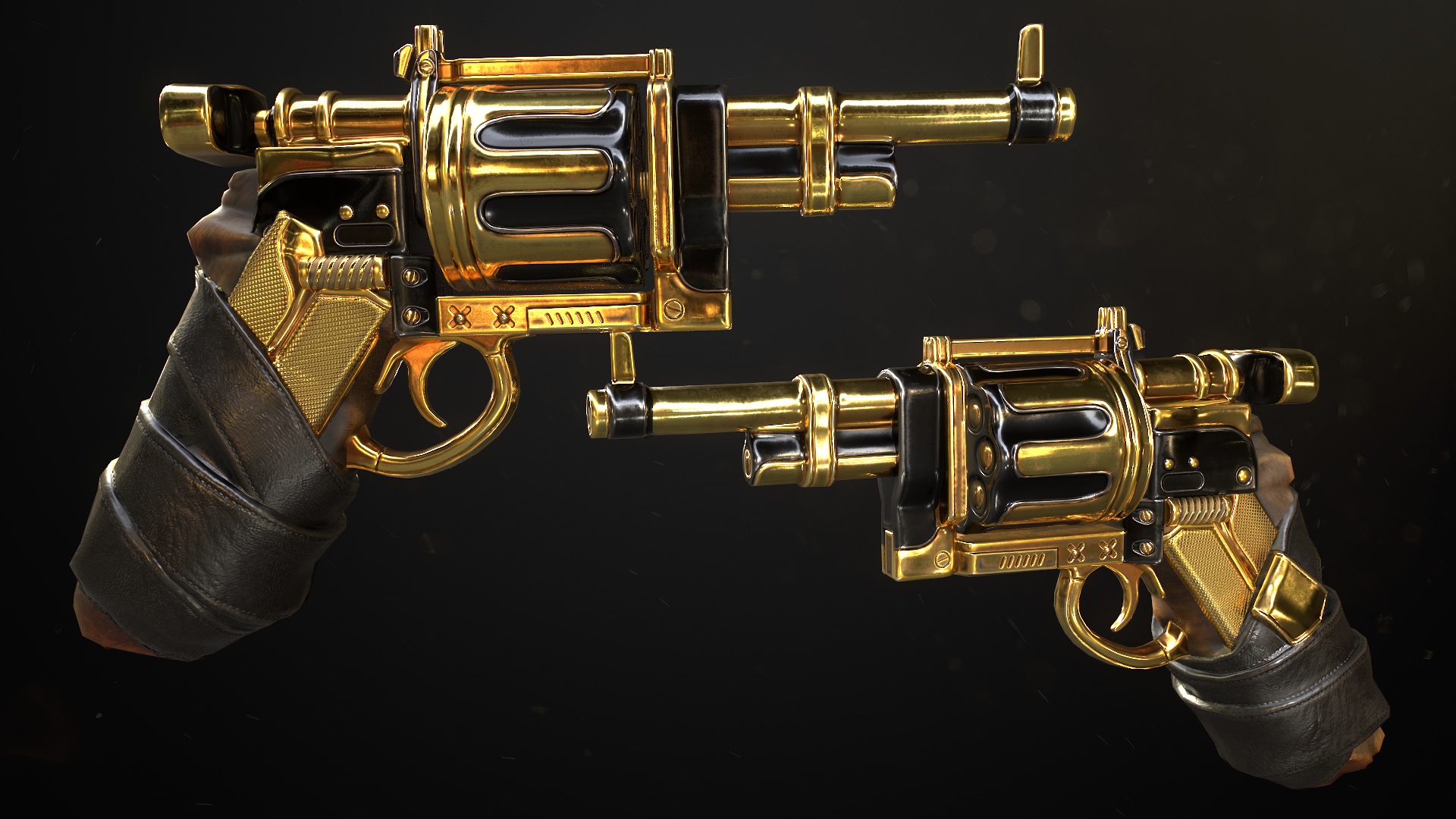 Black Gold Revolver