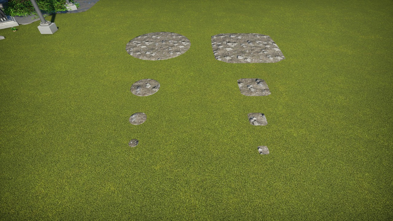 6M SQUARE Soil MULCH