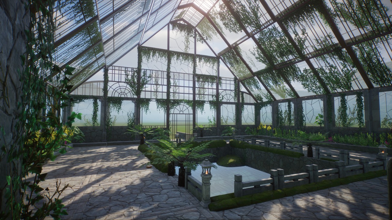 Overgrown Greenhouse