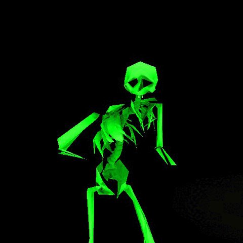 Skeleton (LOW POLY)[NOW WITH NEON]