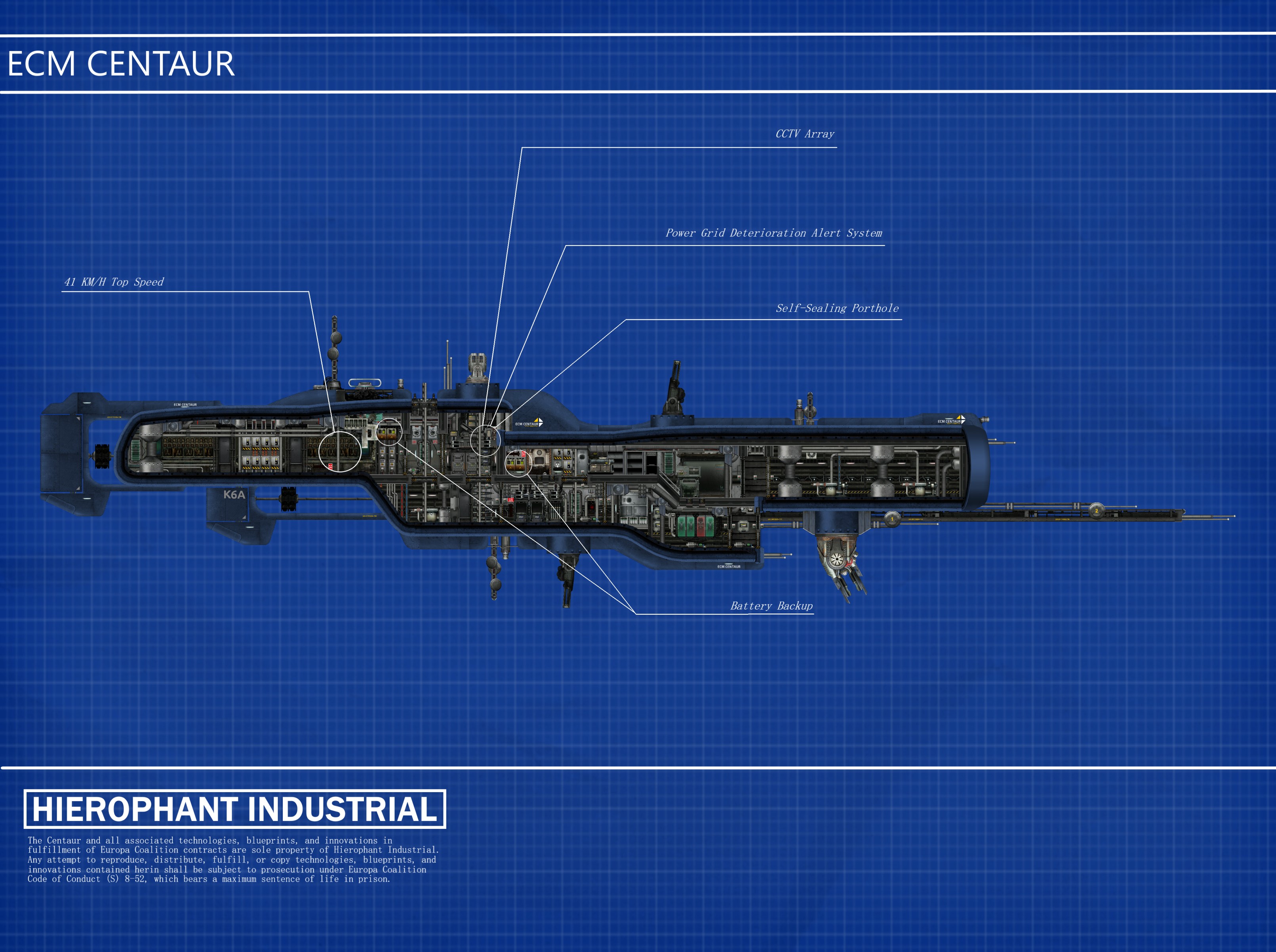 ECM CENTAUR – Barotrauma Mod