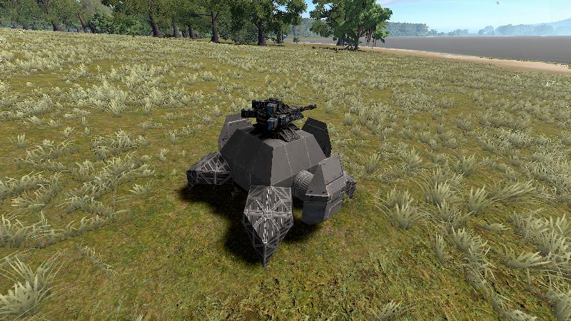 Deployable Minigun