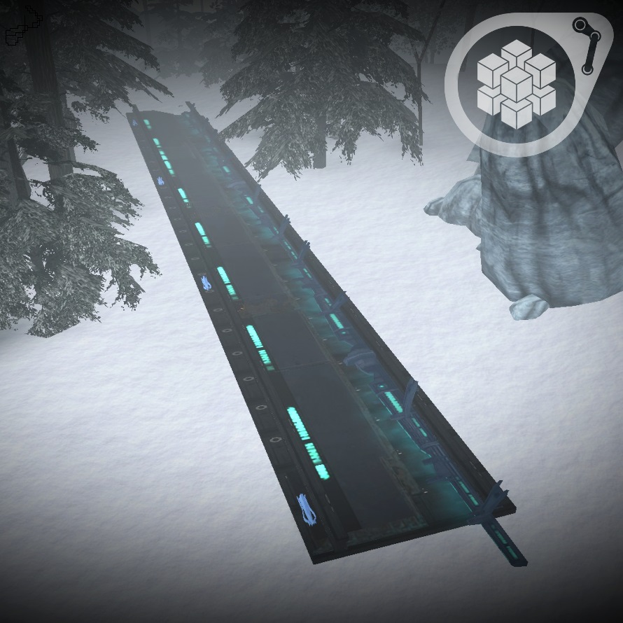 Blocks: D's Combine Train Rails preview
