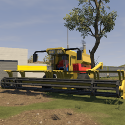 G.A.R.I.E Motors 1990 Combine Harvester