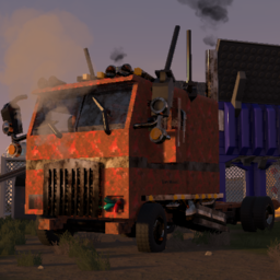 G.A.R.I.E Motors 2000 Cabover Semi Truck (Beater)
