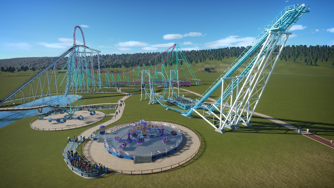 Boomerang Xcelerator and Perilous Plunge