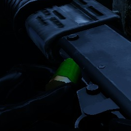 Dark Green Shotgun Shells