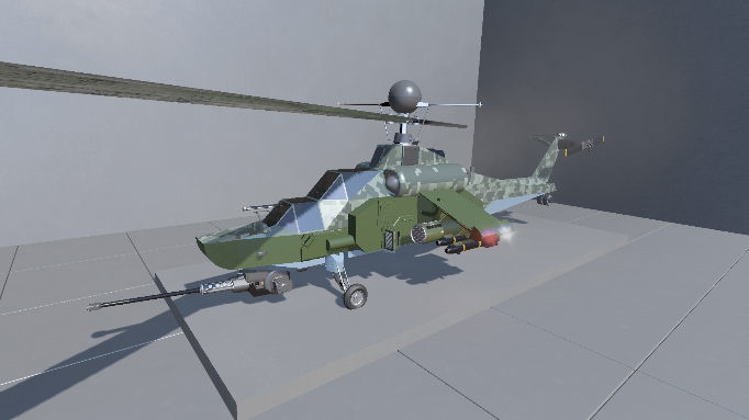 DO-25 Attack Helicopter Striga