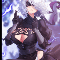 MitsuArt 2BxJujutsu (Nier:Automata) SFW & NSFW