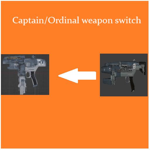 Captain/Ordinal weapon switch