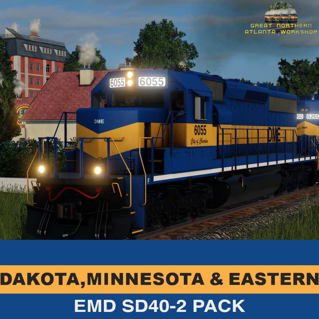 Dakota, Minnesota & Eastern Railroad EMD SD40-2 Pack