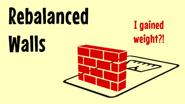 Rebalanced Walls
