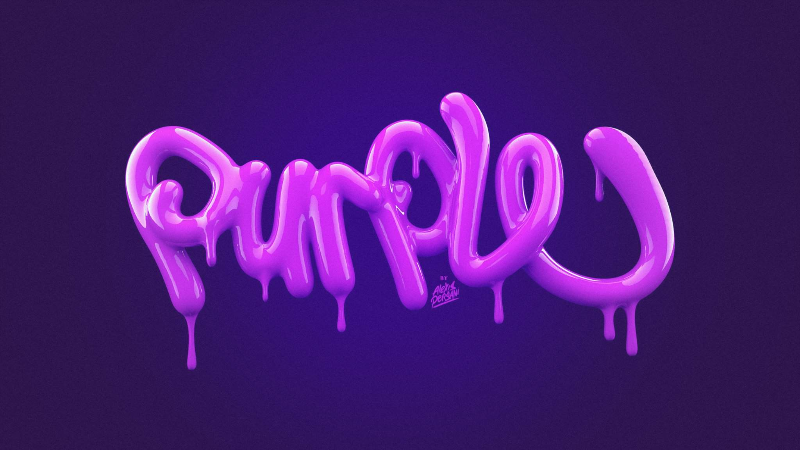 purple