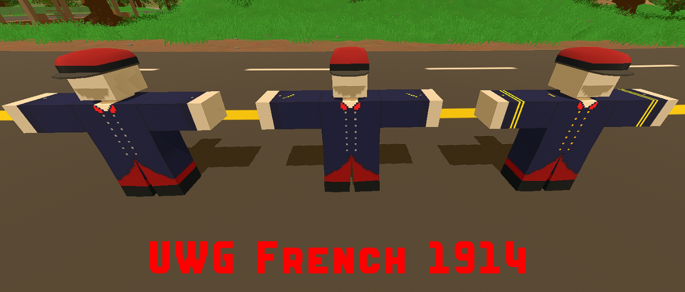 UWG WW1 French Uniforms