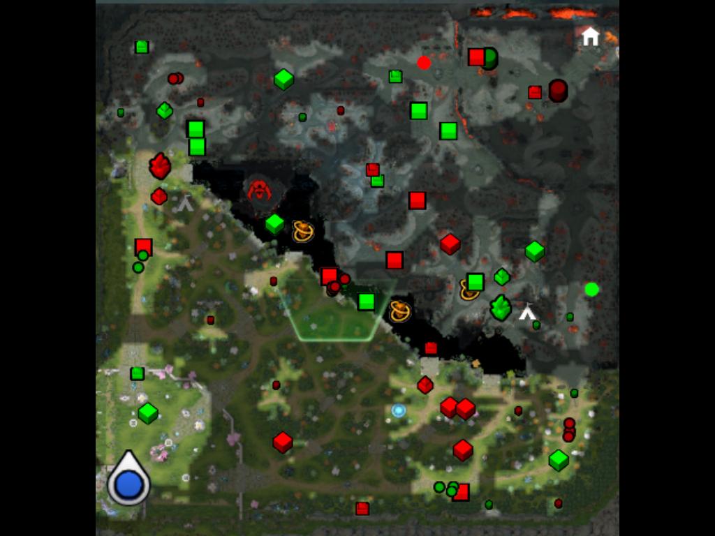 Dota 2 but every time a unit dies a random building teleports