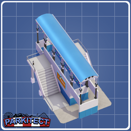 Monorail Station Building_Just the building