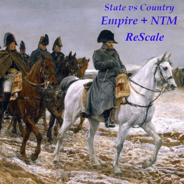 State vs Country Empire + NTM Re-Scale