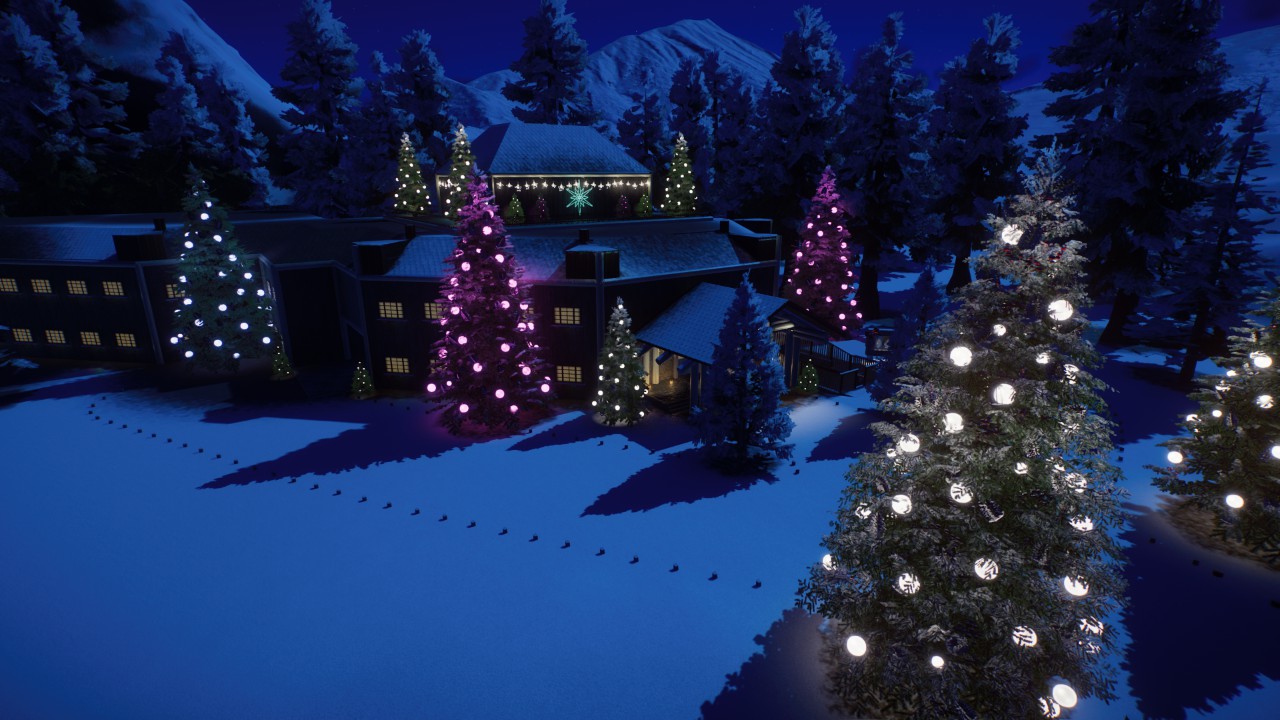 Maison du père noel.