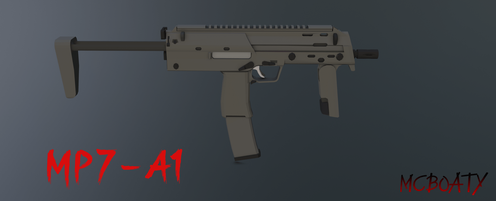 MP7A1 – Unturned Mod