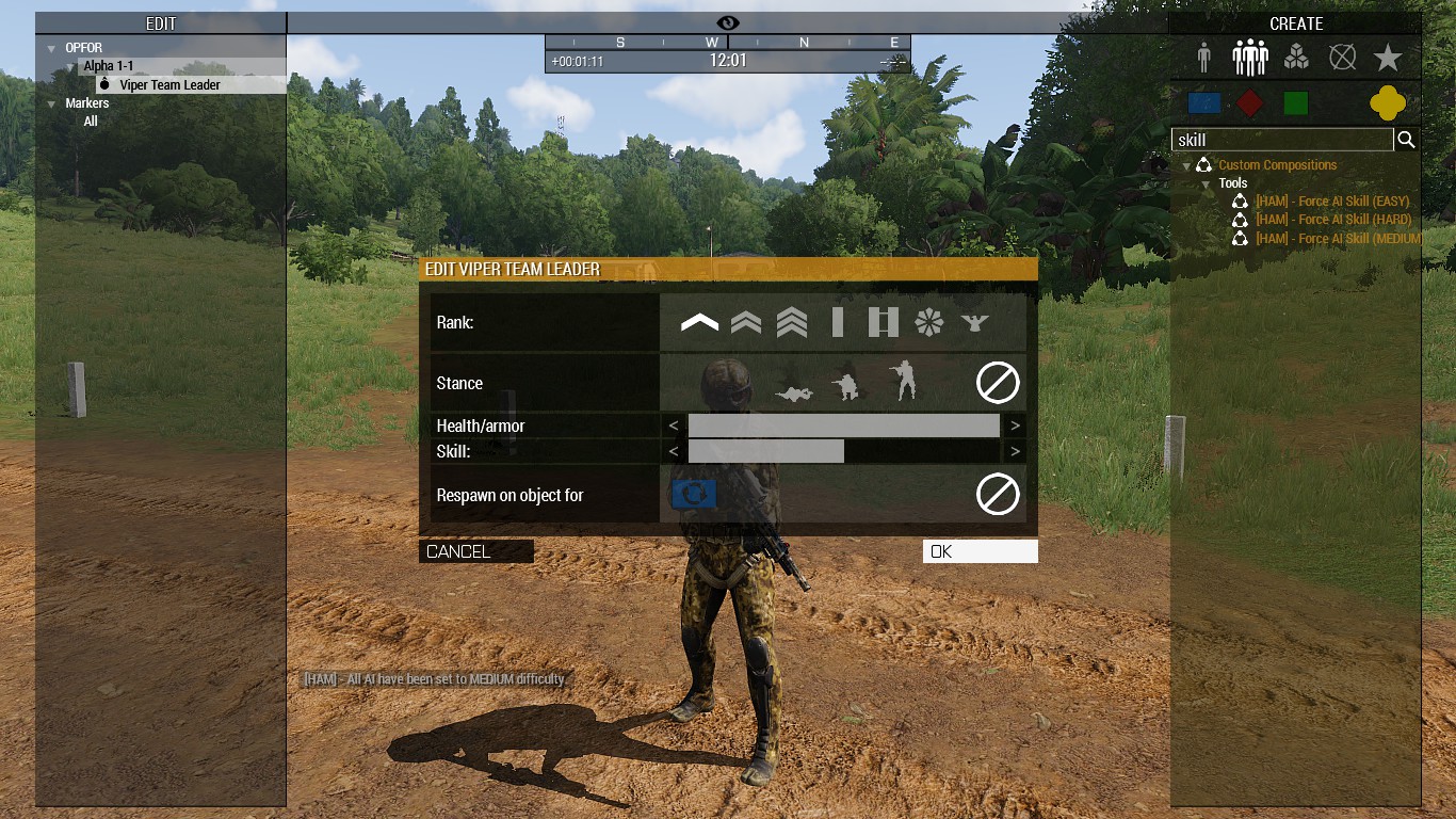 [HAM] - Force AI Skill (MEDIUM)