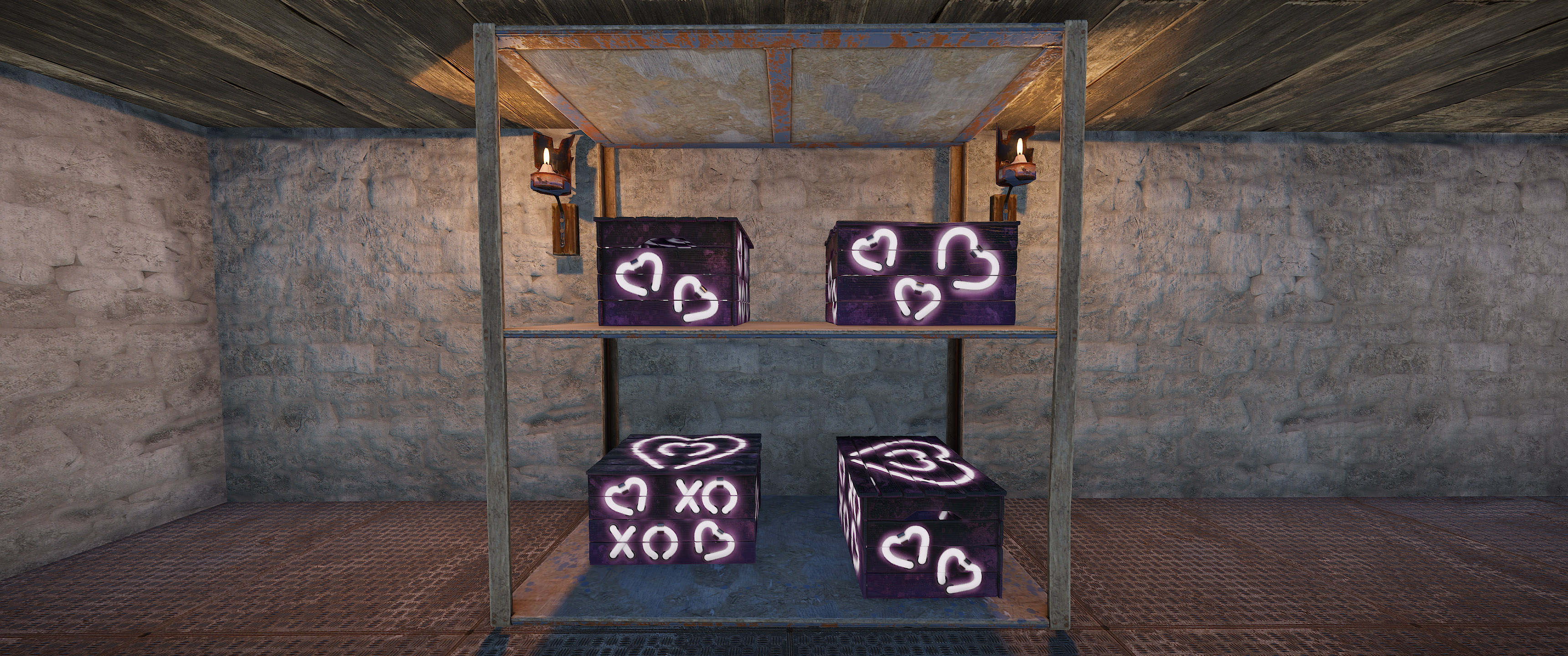 Neon Hearts Box
