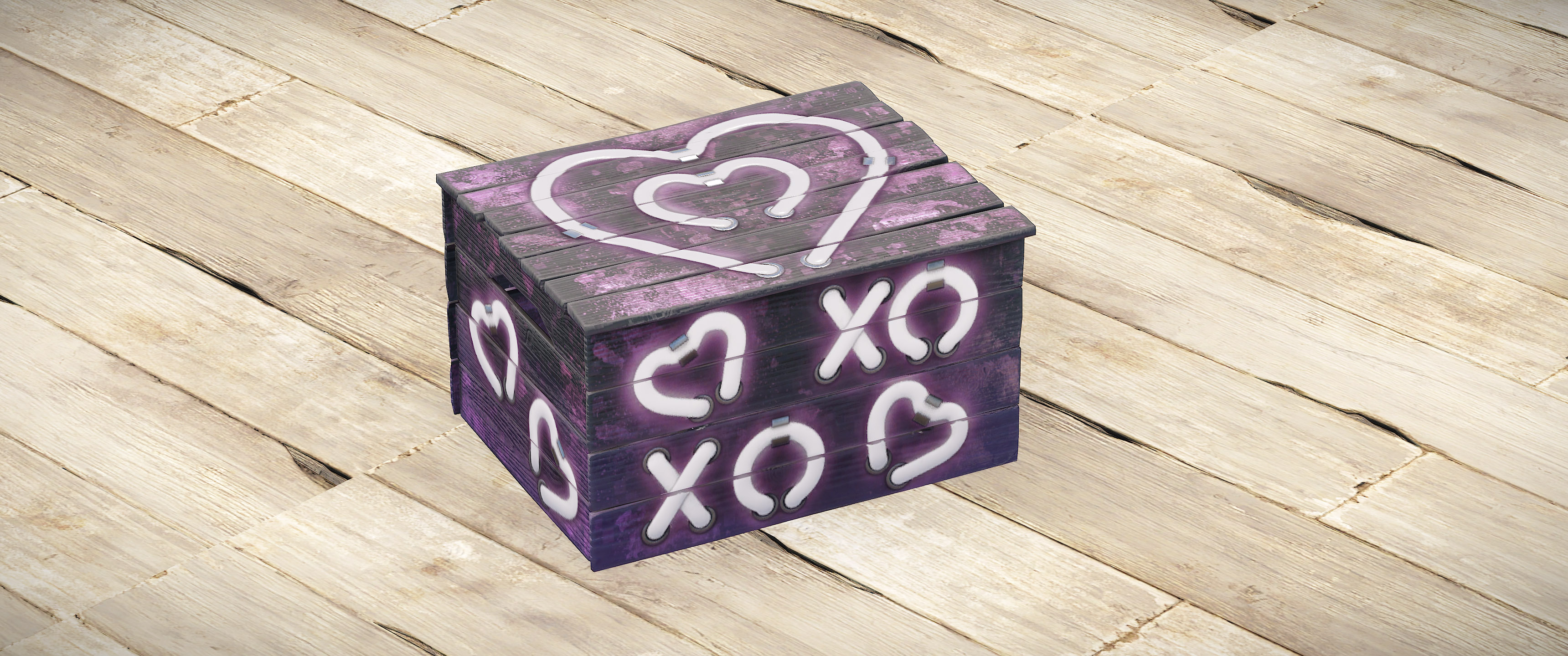 Neon Hearts Box