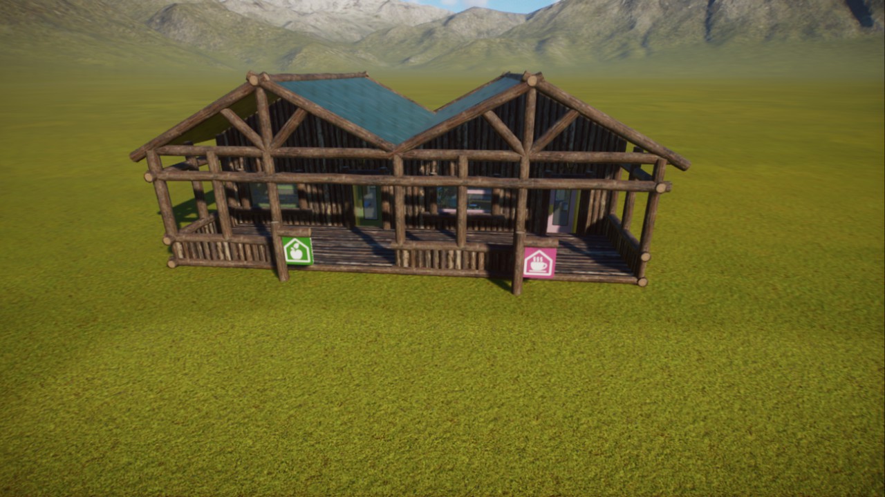 log cabin keeper hut staff center