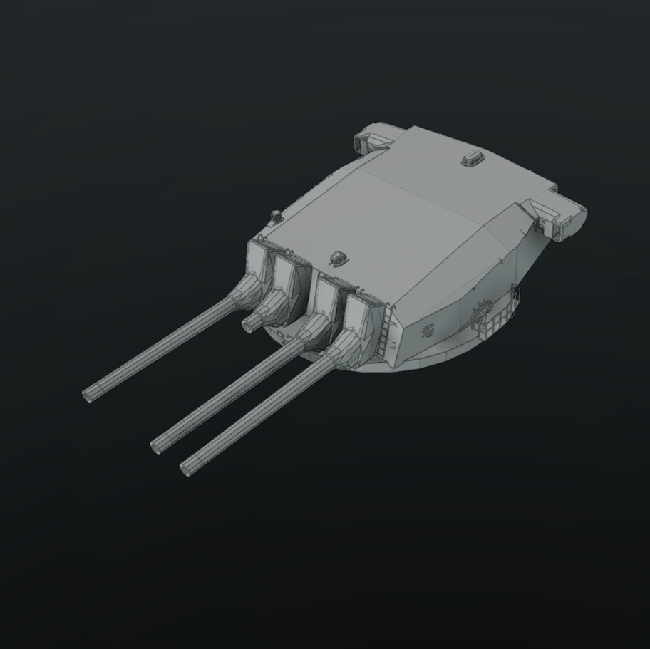 FRA380X4(Richelieu B turret-bore premature)