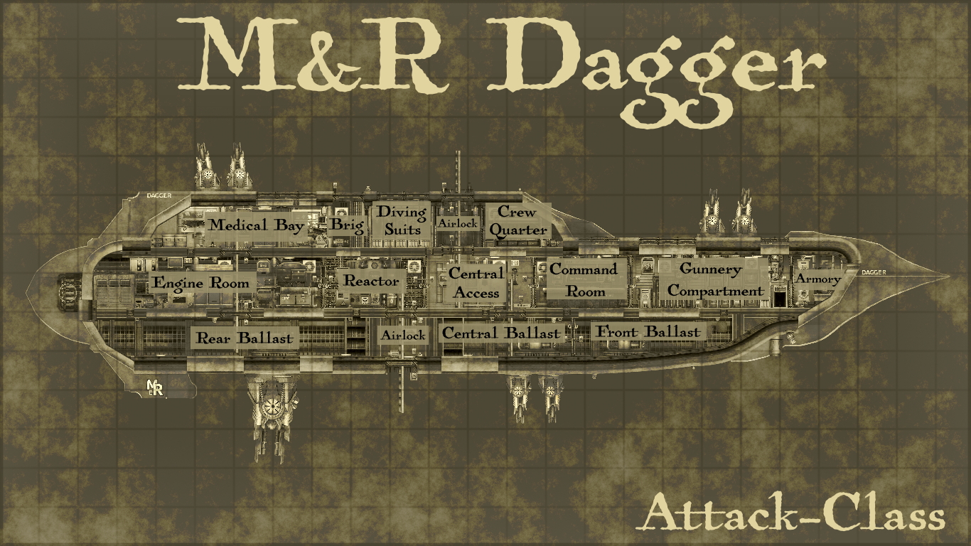 M&R Dagger – Barotrauma Mod