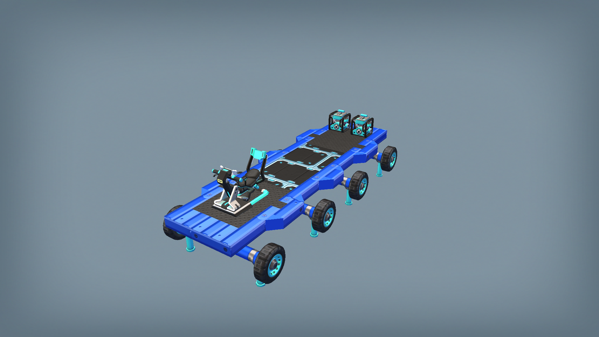 Simple Train For 9x Long Train Tracks