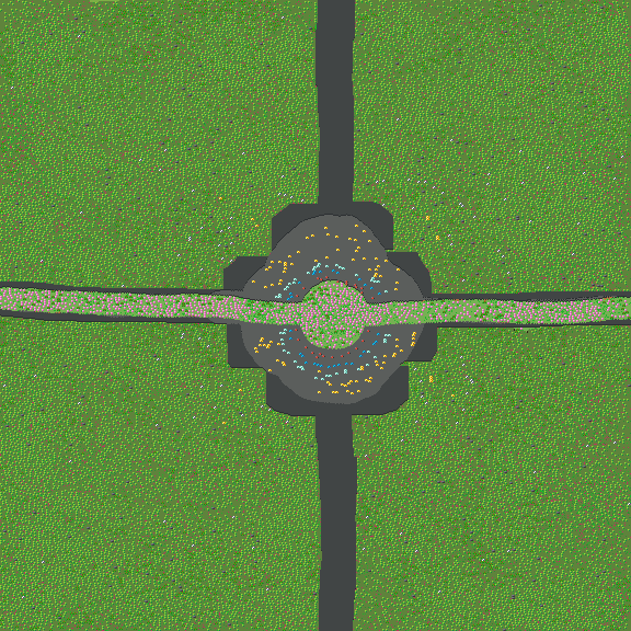 4 (slightly off) corners