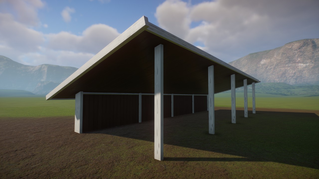 Barn shelter | by DeLadysigner