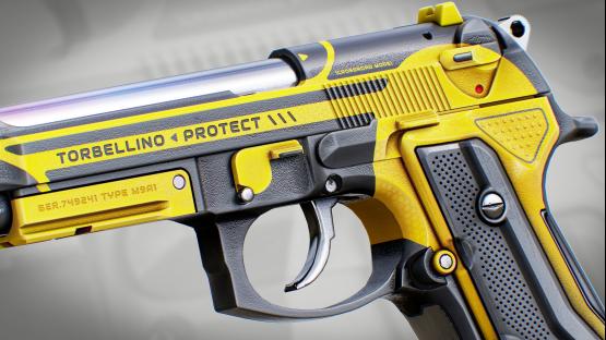 Dual Berettas | Torbellino Protect (Yellow)