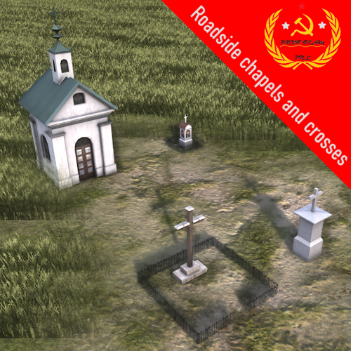 Roadside chapels and crosses