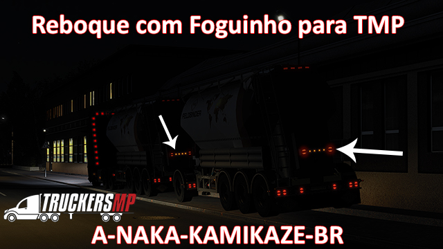 Reboque com Foguinho para TMP, TruckersMP TMP (A-Naka)