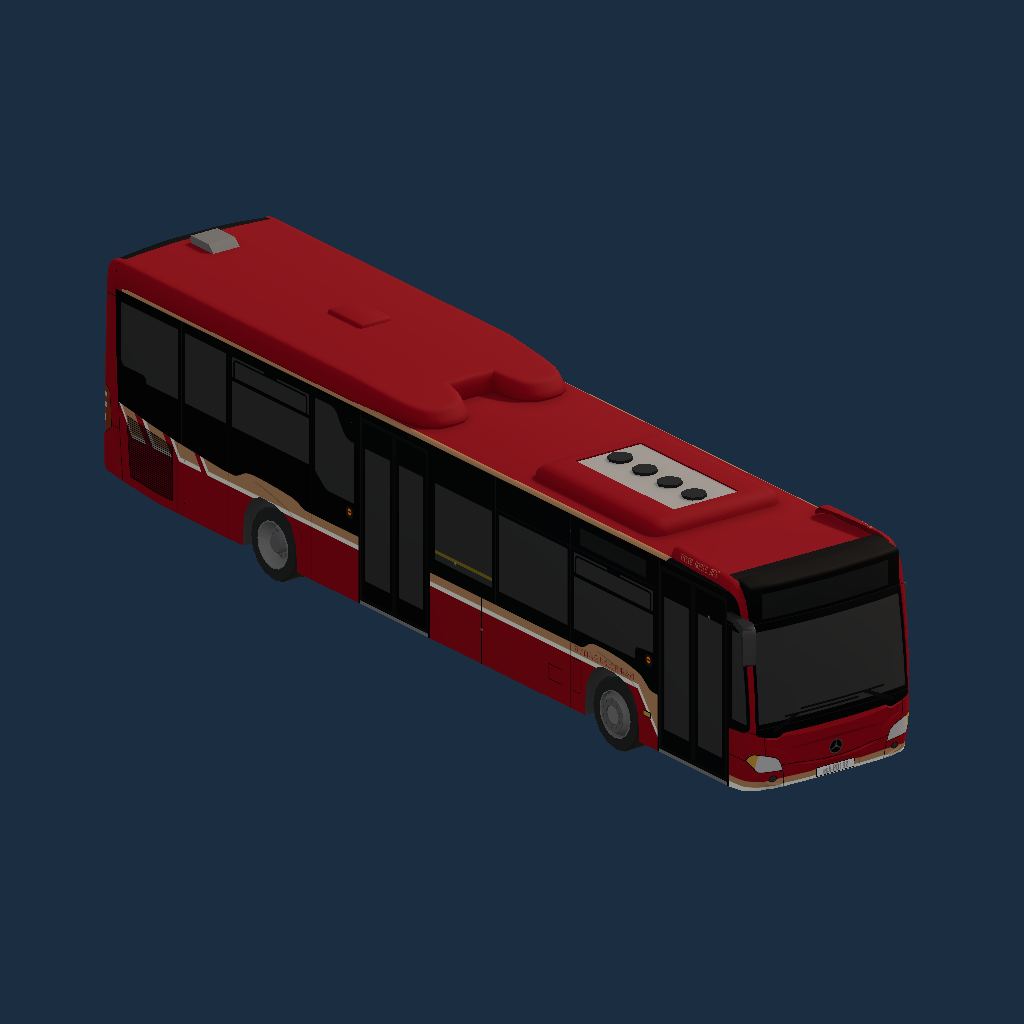 [Rework] WHITE HORSE BUS (BRT Double Door)(MB C2 LE MÜ)
