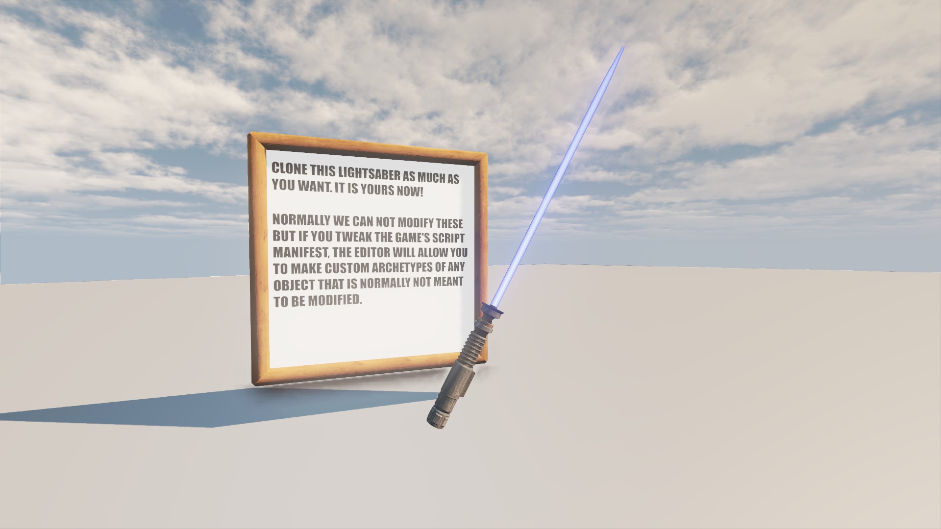 Customizable Lightsaber