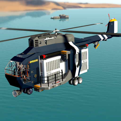 High-Speed Container Transport Helicopter: The Flugameise by EINSCHLAG