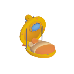 Yellow Submarine Bed - Under the sea