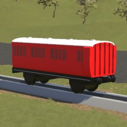 LBSC Stroudley Coach - Brake - Red