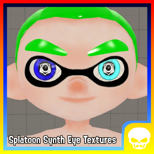 Splatoon Synth Eye Textures