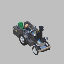Steam Traction Engine