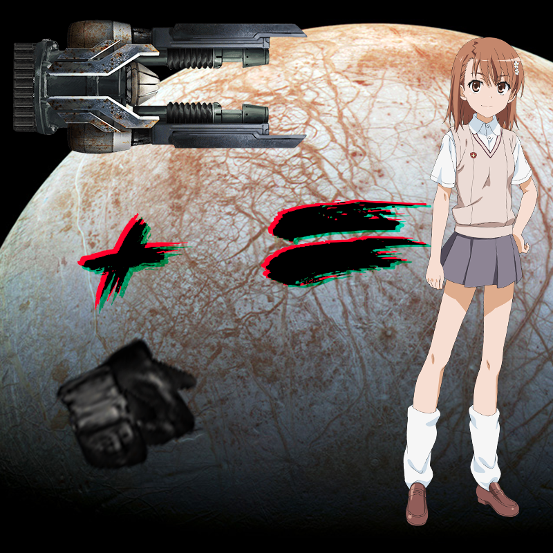 Misaka as hand railgun – Barotrauma Mod