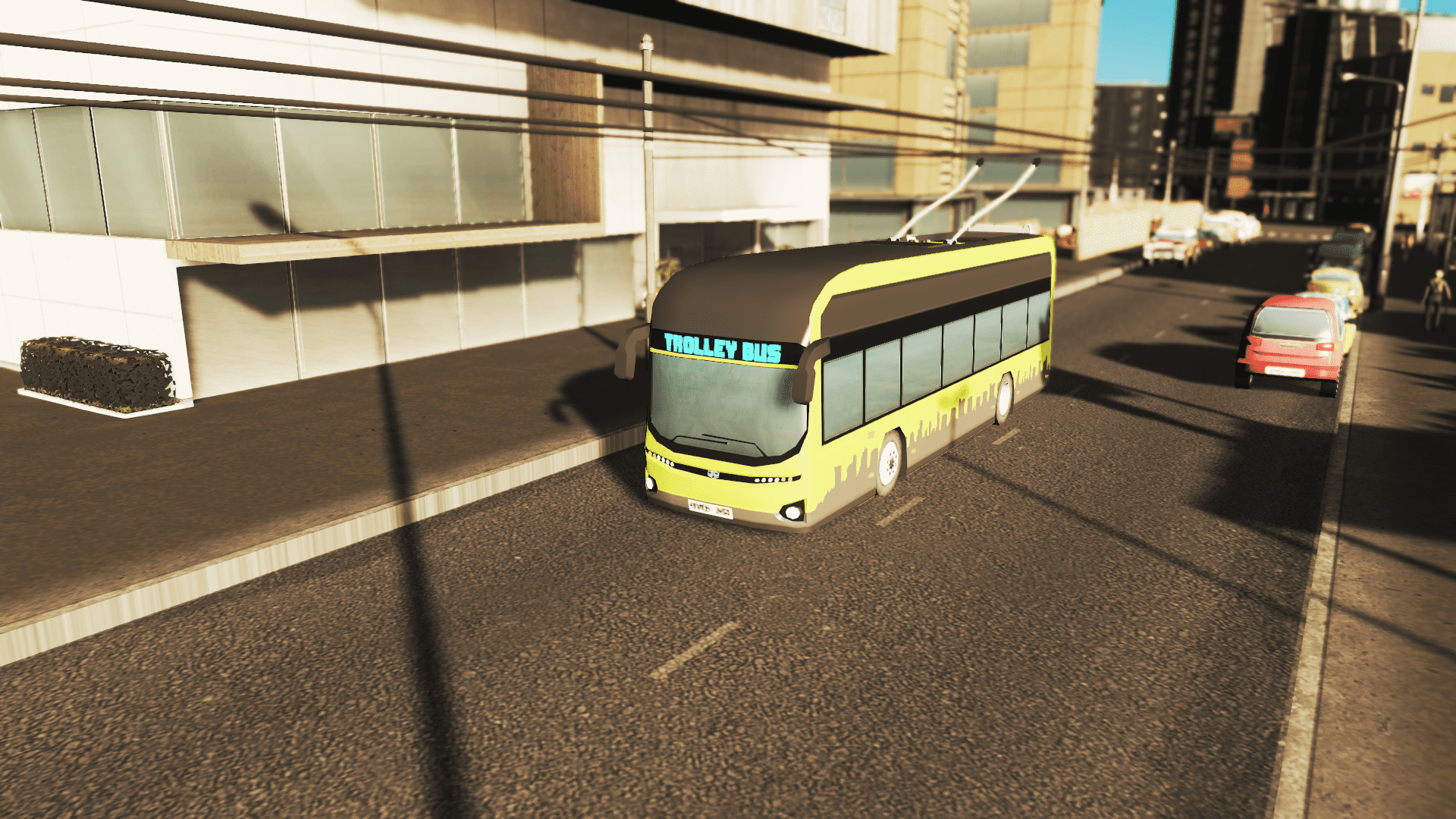 Generic Trolleybus Pack (Contemporary Green)