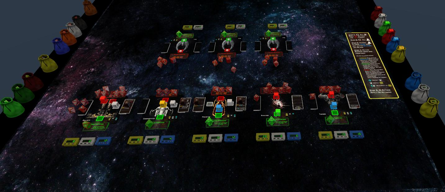 Rocket n' Roll - A Dice Based Dogfighting Game preview