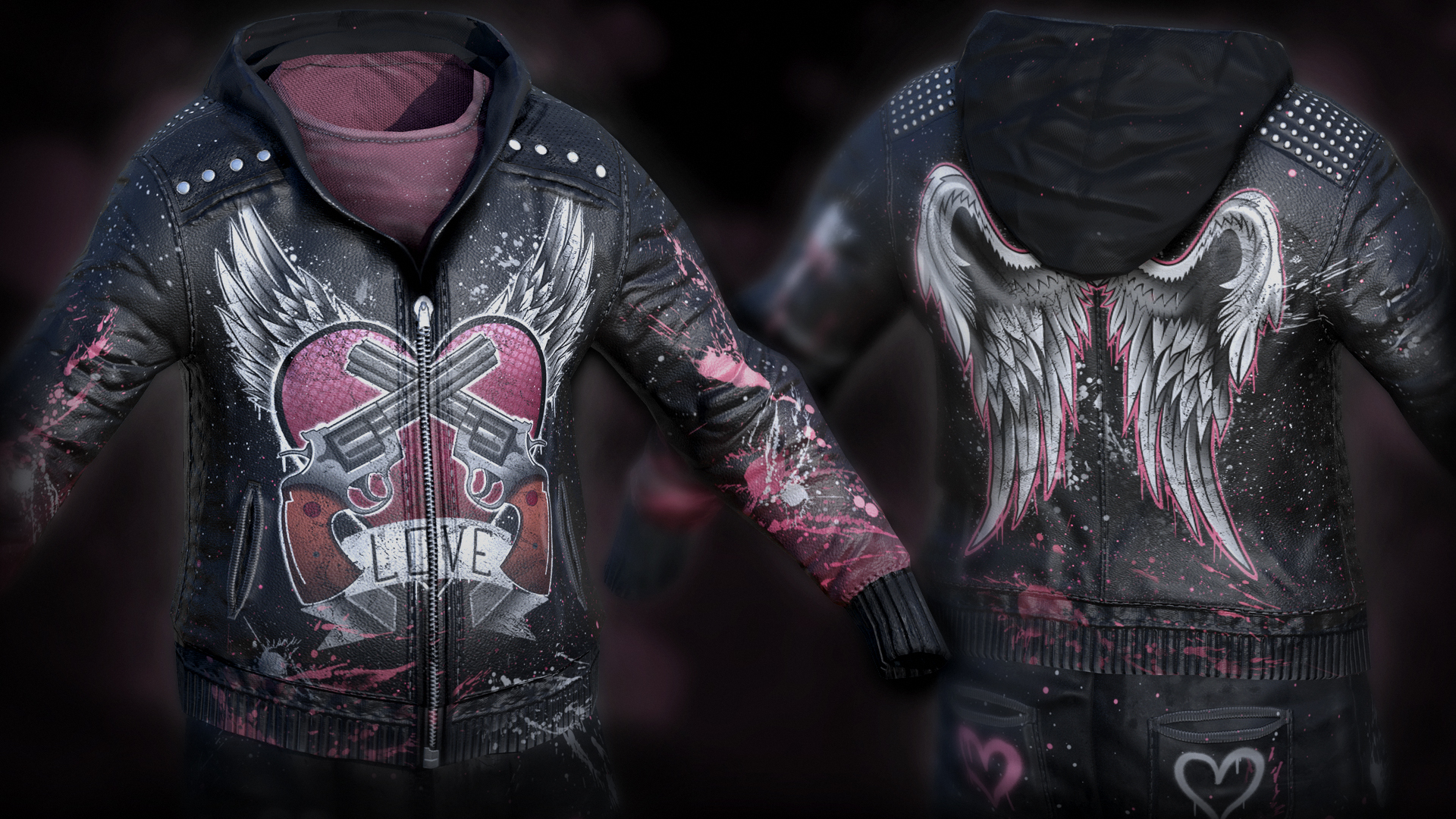 Wings Of Love Hoodie
