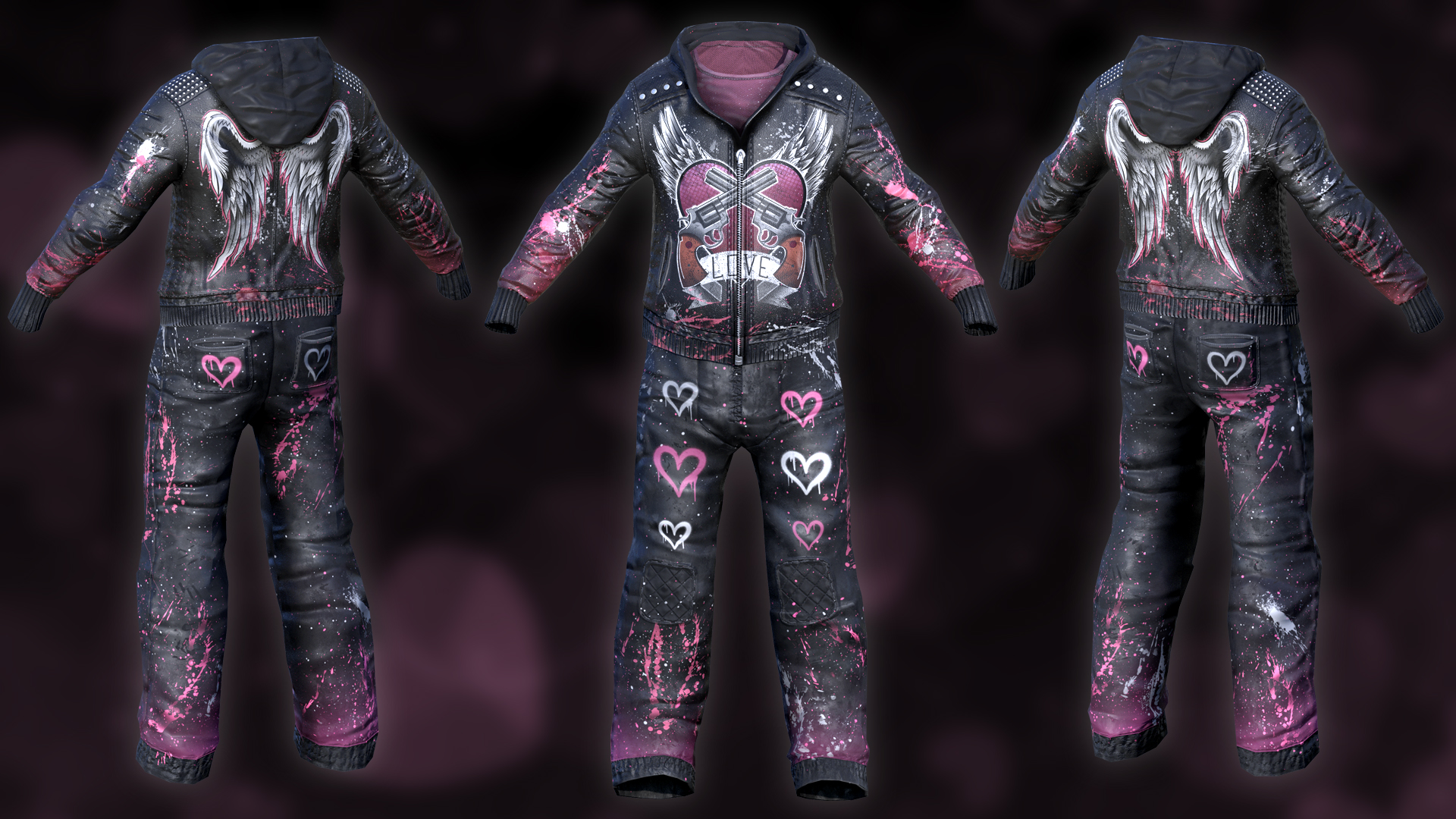 Wings Of Love Hoodie
