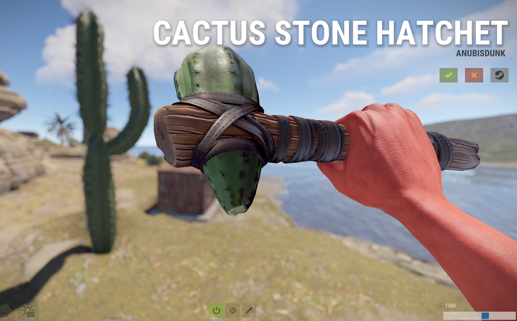 Cactus Stone Hatchet