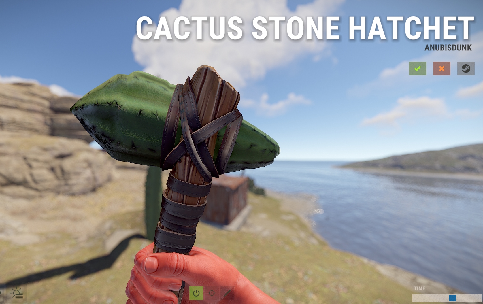 Cactus Stone Hatchet
