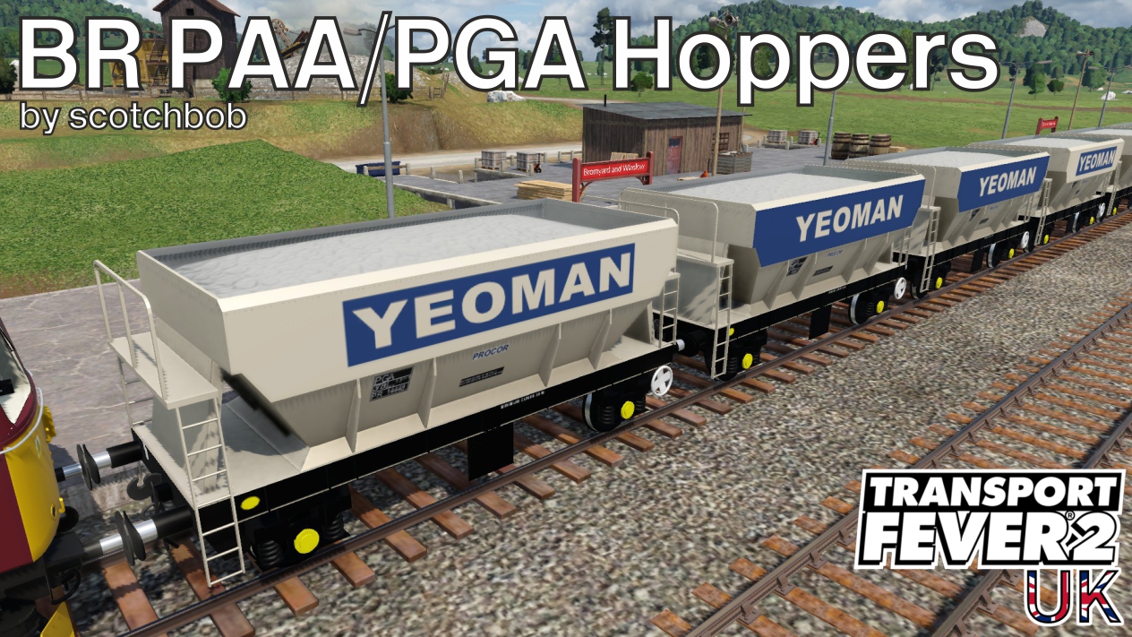 British Rail PAA PGA Hoppers